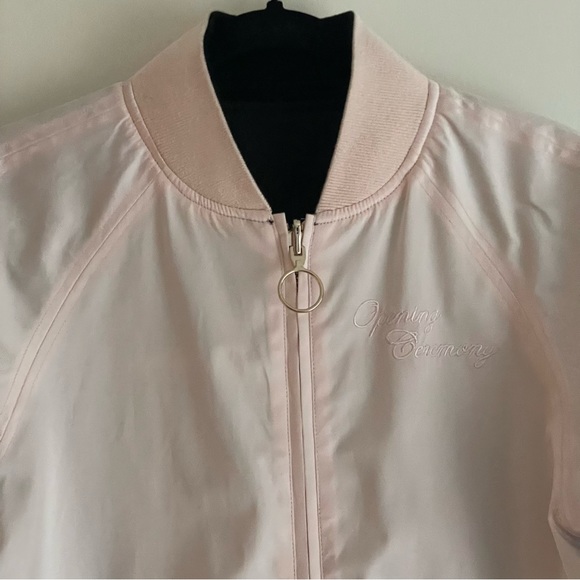 Opening Ceremony Reversible Peplum Bomber Jacket - Picture 9 of 11